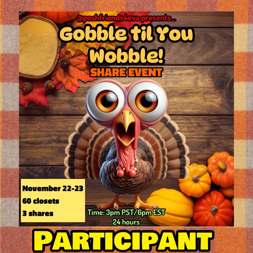 TY ALL 4 ANOTHER GREAT EVENT! SEE U NXT TIME! Happy 🦃 day! 💕 - Picture 7 of 10